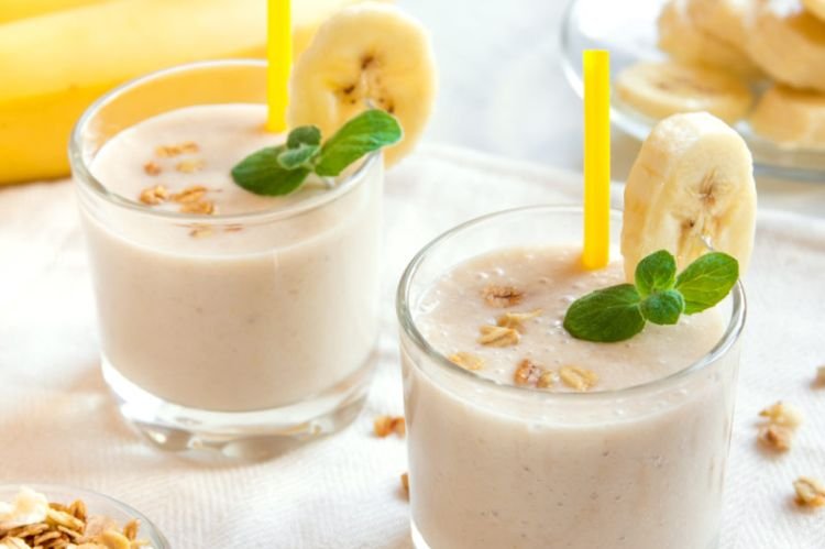 Протеиновый коктейль с молоком