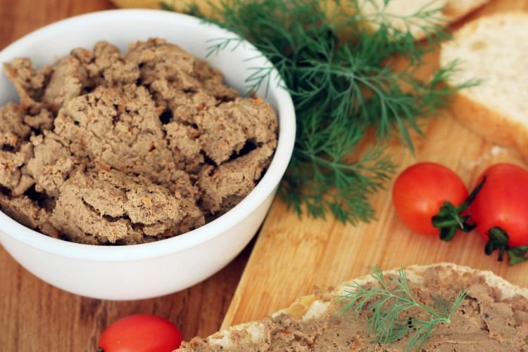 Паштет из куриной печени с морковью