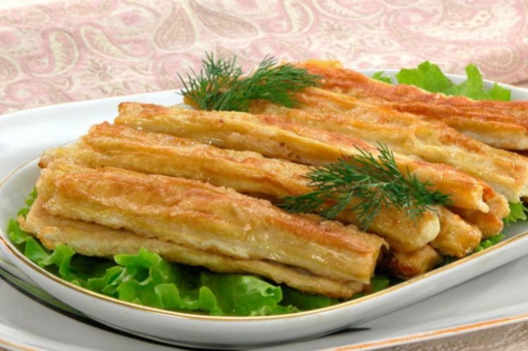 Спаржа во фритюре в пивном кляре