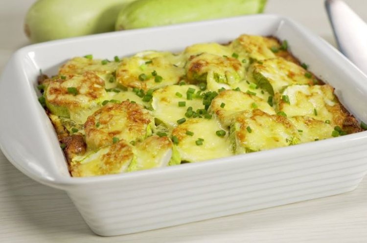 Кабачки в сметане