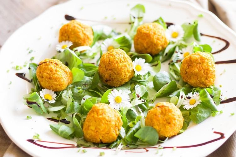 Фалафель с морковью