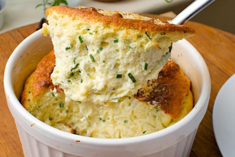 Мясное суфле с манкой