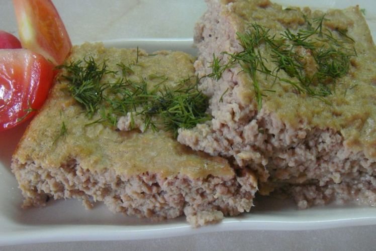 Мясное суфле из фарша