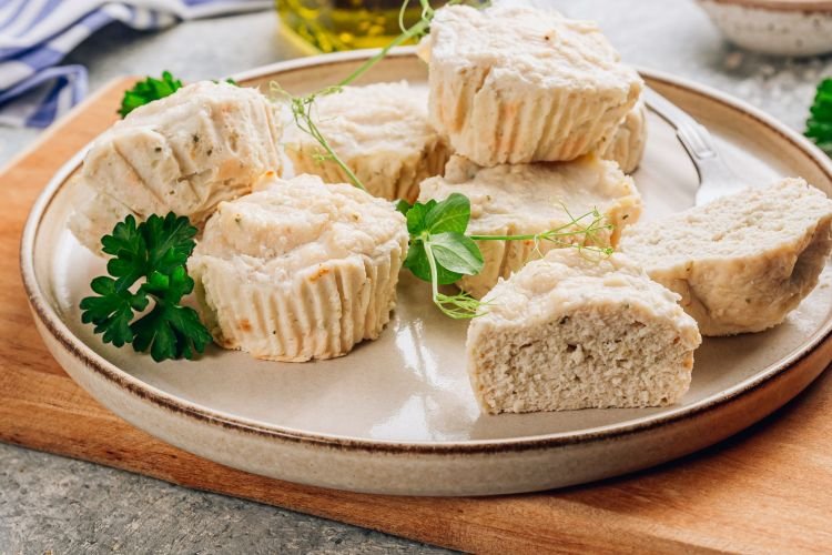 Мясное суфле из отварного мяса