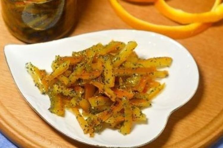 Начинка из апельсиновых корок