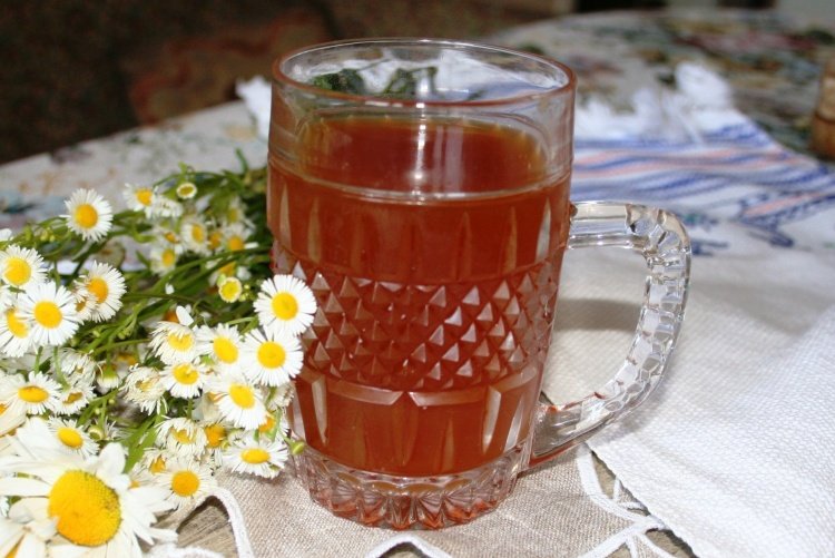 Лимонный квас из цикория