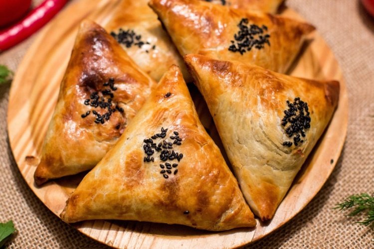 Самса с тыквой