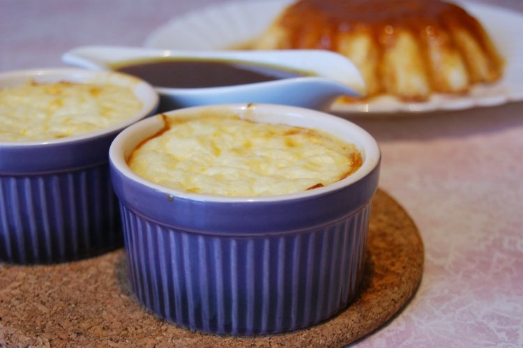 Рисовый пудинг в микроволновке