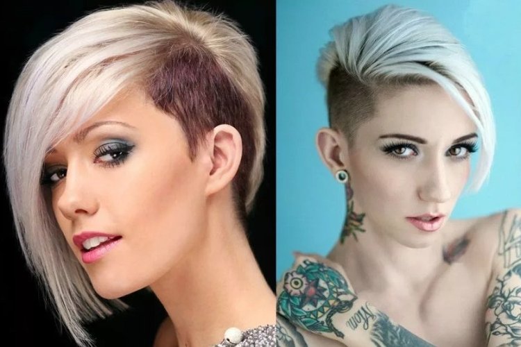 Выбритые виски