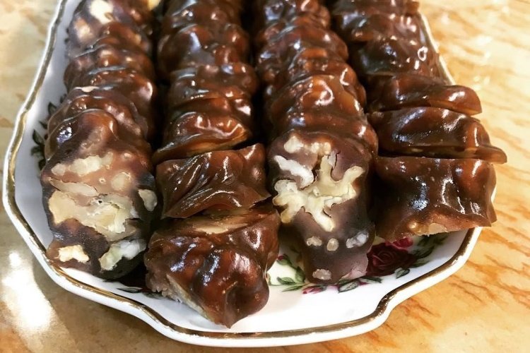 Чурчхела с кукурузной мукой