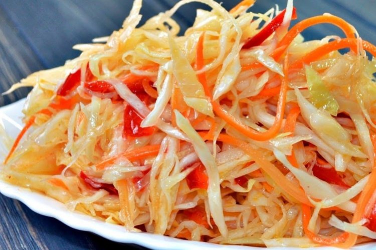 Диетический Коул Слоу с оливковым маслом