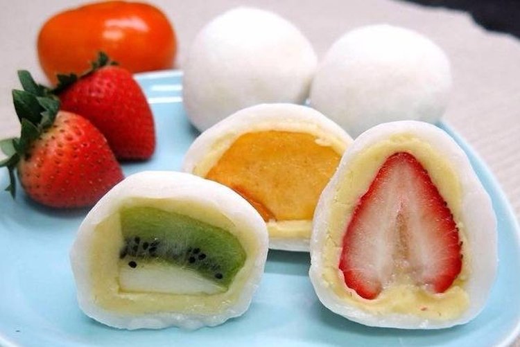 Моти с бобовой пастой