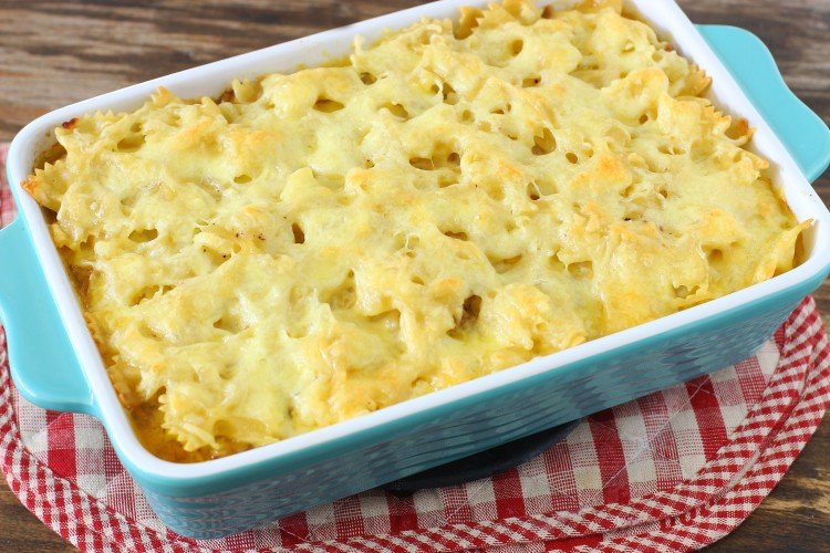 Запеканка с макаронами
