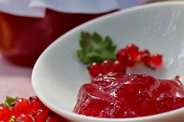 Желе из красной смородины без воды
