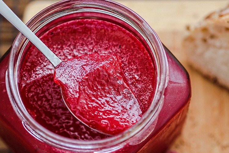 Желе из красной смородины с крахмалом