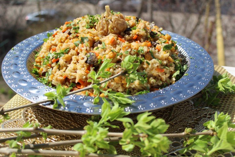Вегетарианский плов