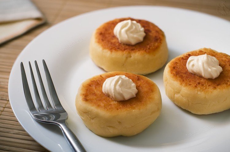 ПП сырники с бананом