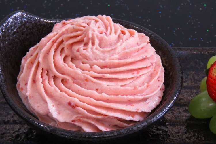 Творожный крем с вареньем