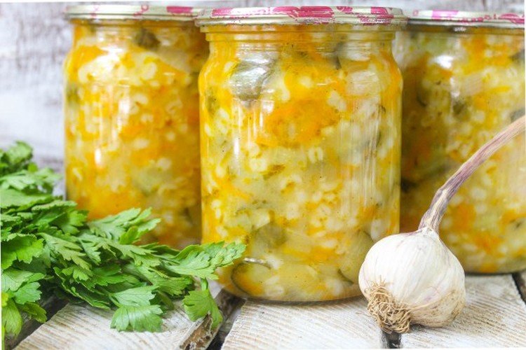 Рассольник с зелеными помидорами на зиму