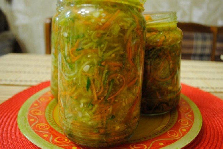 Огурцы по-корейски на терке