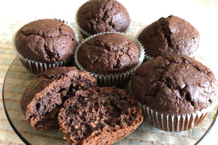 Шоколадные маффины в мультиварке