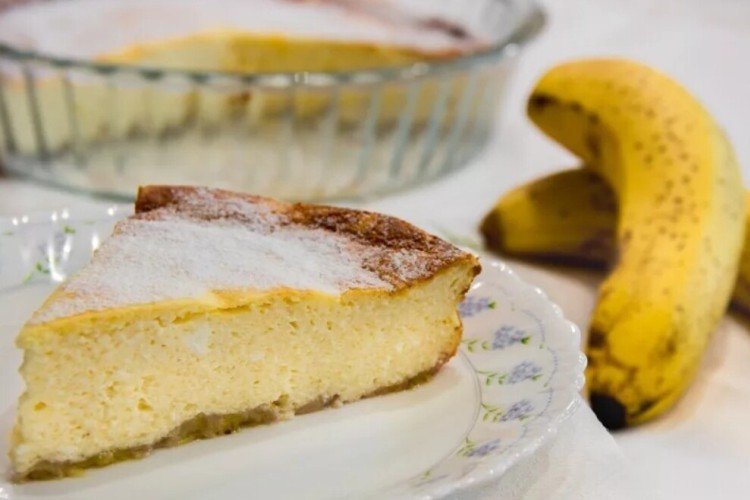 Банановая запеканка