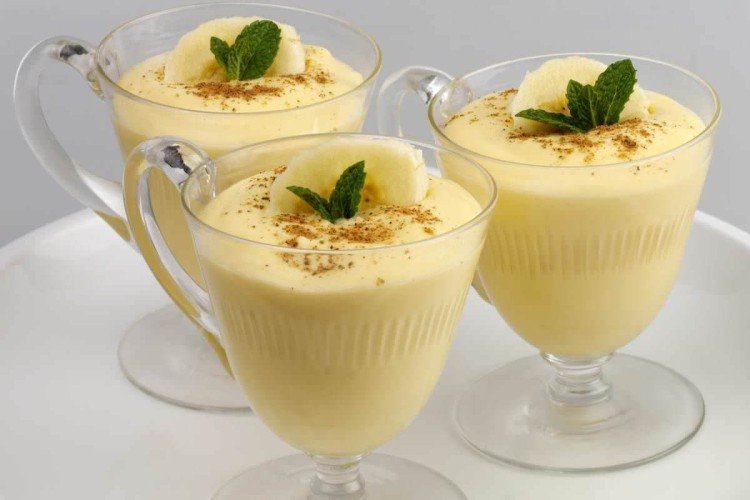 Банановый мусс