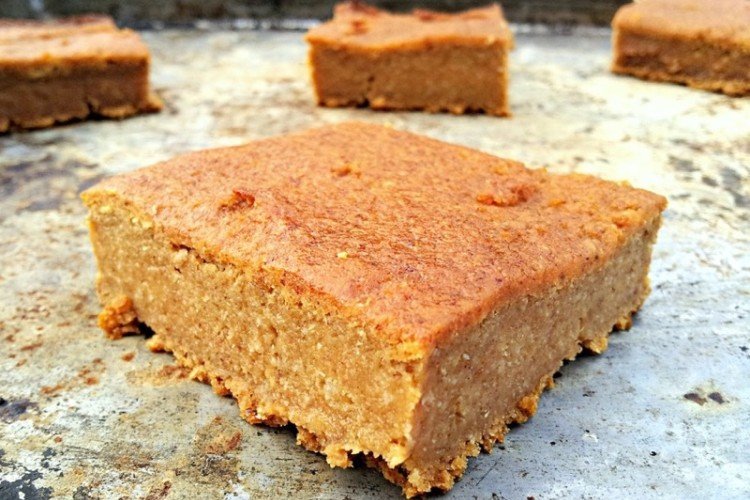 Тыквенный пирог с кокосовой мукой