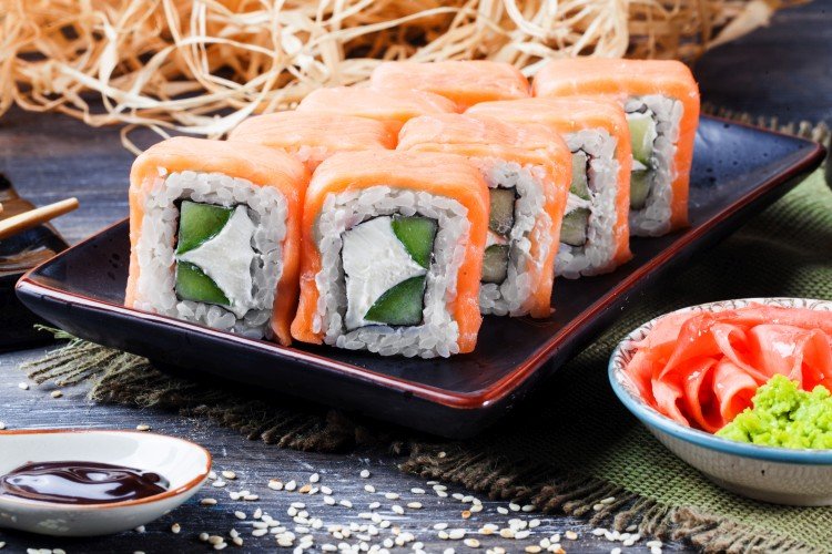 12 шикарных рецептов роллов Филадельфия