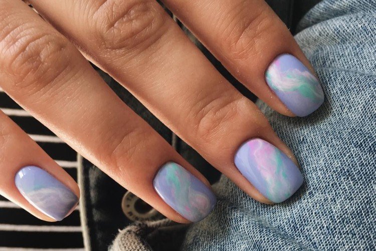 Акварельные разводы