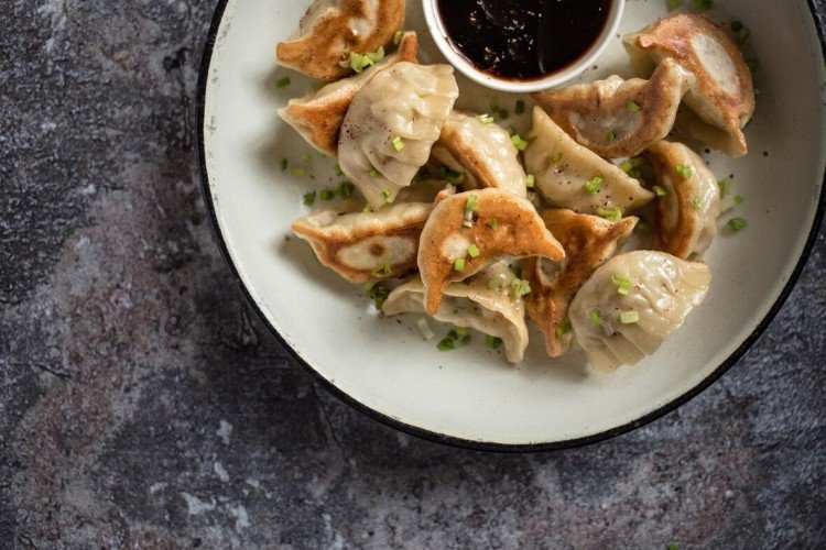 Гедза с мясным фаршем