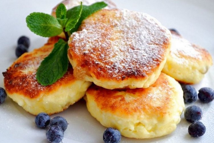 Творожники с крахмалом