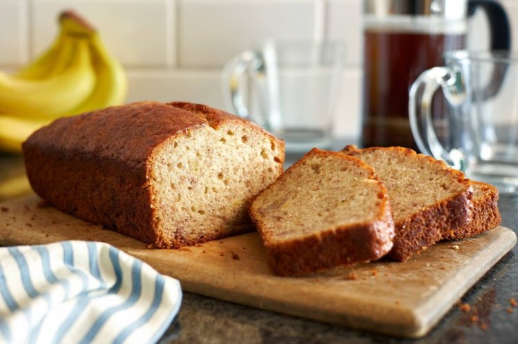 Банановый кекс на рисовой муке