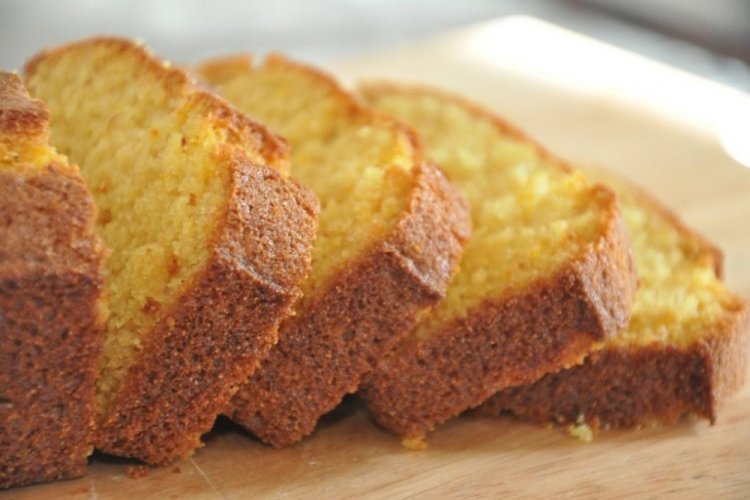 Банановый кекс с манкой