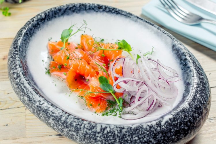 Сагудай из лосося