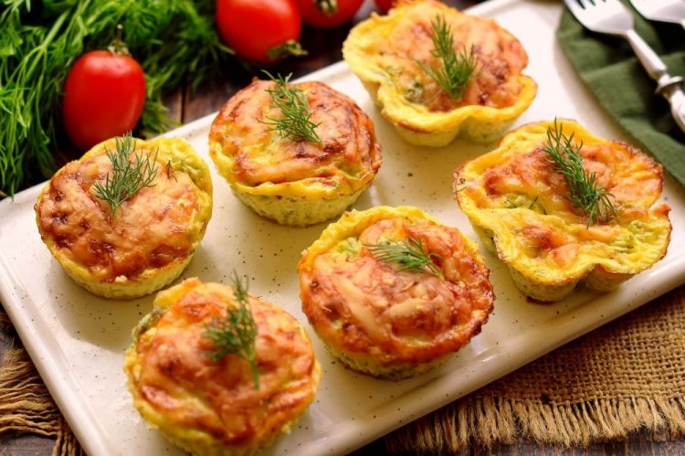 Кабачковые маффины