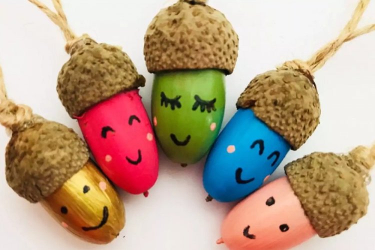 Поделки из желудей – фото и идеи