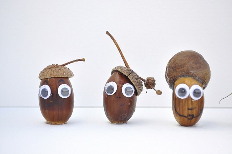 Поделки из желудей – фото и идеи