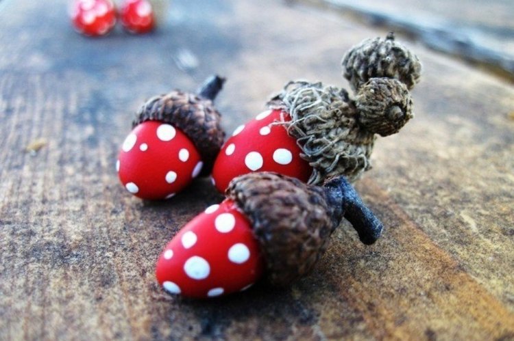 Поделки из желудей – фото и идеи