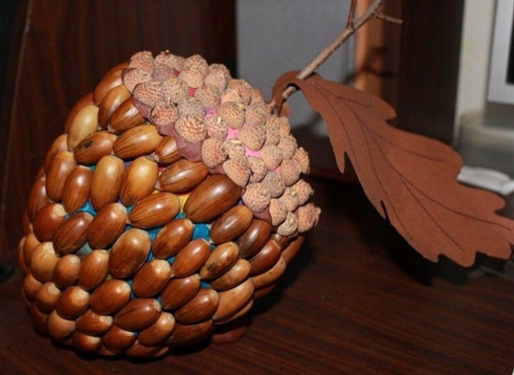 Поделки из желудей – фото и идеи