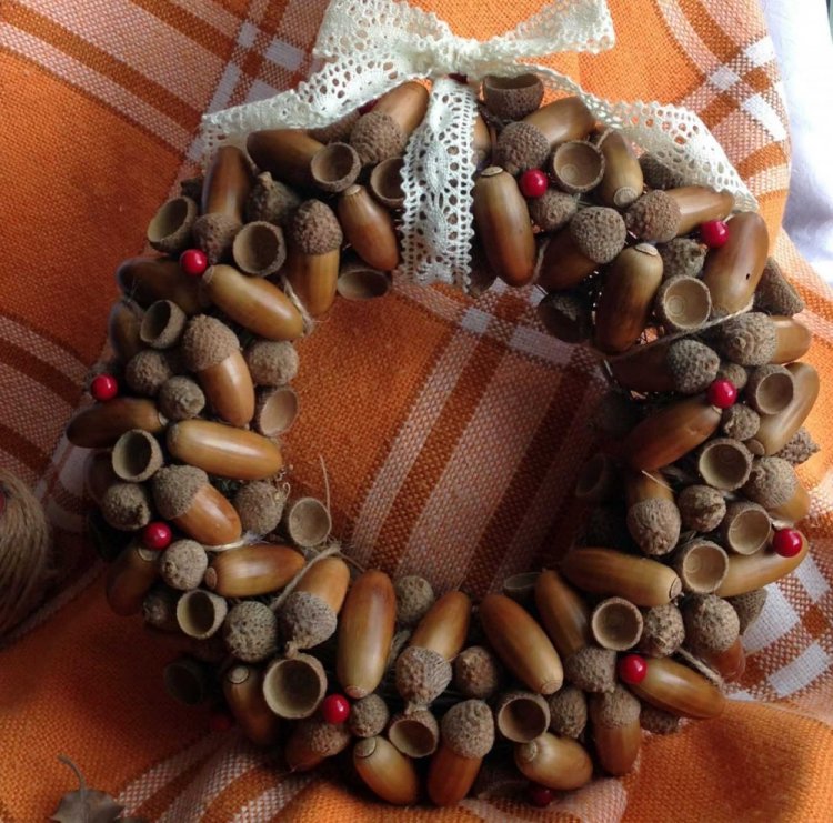 Поделки из желудей – фото и идеи