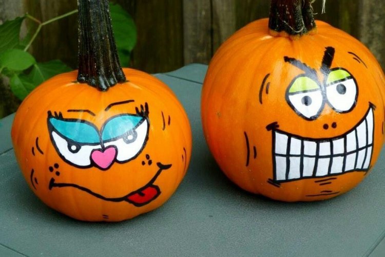 Поделки из тыквы – фото и идеи