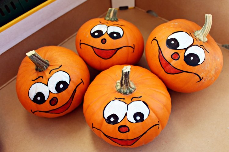 Поделки из тыквы – фото и идеи