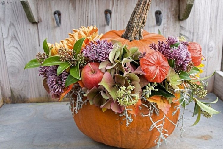 Поделки из тыквы – фото и идеи