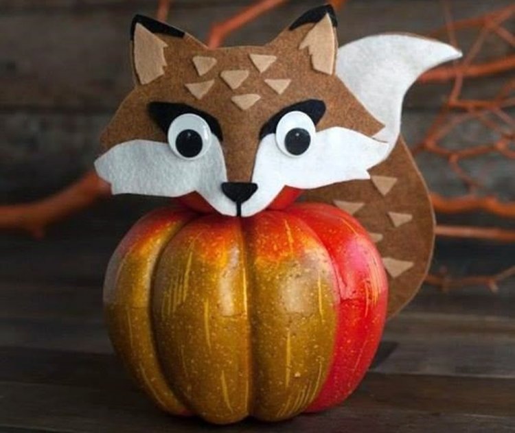 Поделки из тыквы – фото и идеи