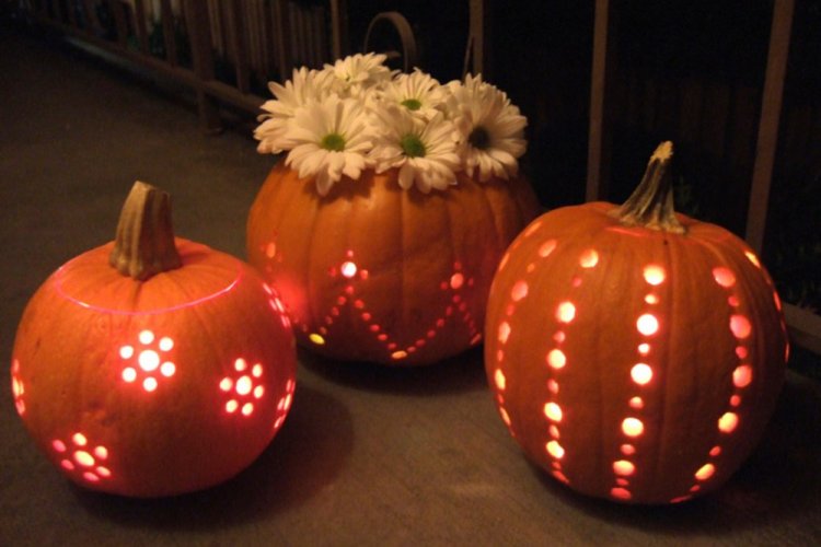 Светящаяся тыква