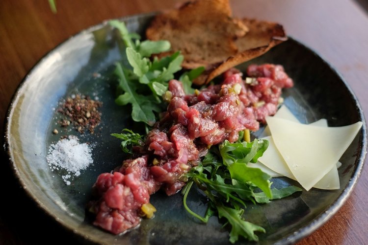 Тартар из тунца с васаби