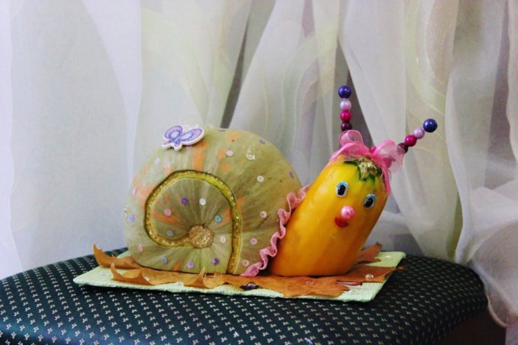 Улитка из овощей