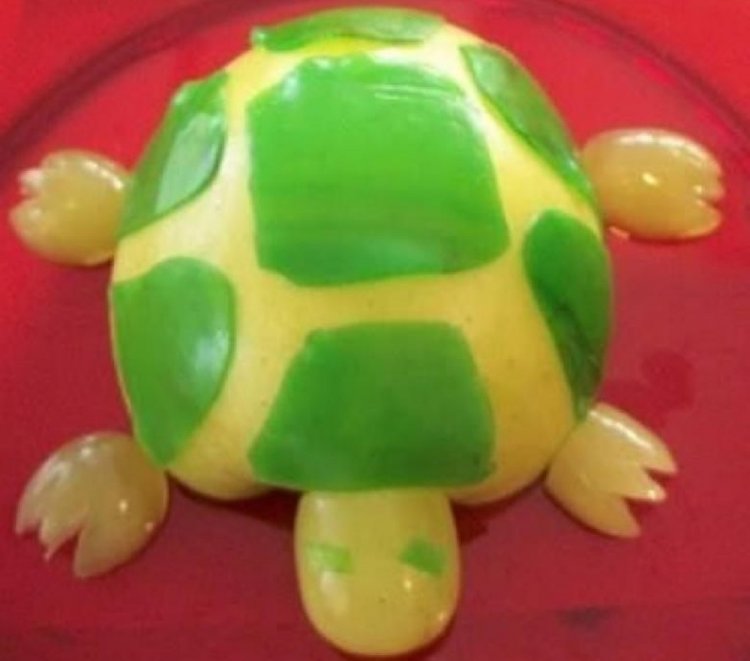 Поделки из яблок - фото