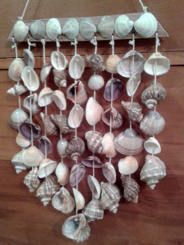 Подвески из ракушек